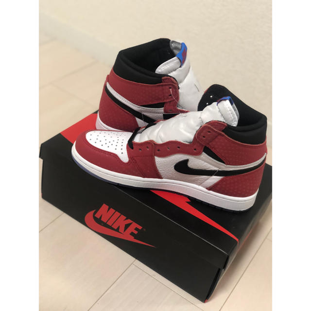 NIKE(ナイキ)の26㎝ AIR JORDAN 1 RETRO HIGH OG スパイダーマン メンズの靴/シューズ(スニーカー)の商品写真