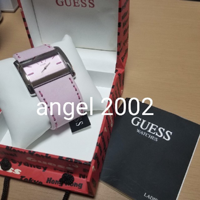 【在庫あり/即出荷可】 GUESS - 新品未使用　GUESS　腕時計　ピンク 腕時計