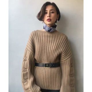 新品タグ アメリヴィンテージ CHAIN LINE KNIT