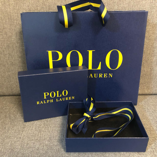 POLO RALPH LAUREN(ポロラルフローレン)のラルフローレン  空箱 紙袋 リボンセット レディースのバッグ(ショップ袋)の商品写真