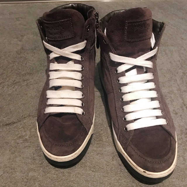 PRADA✳︎ハイカットスニーカー fscs.pk