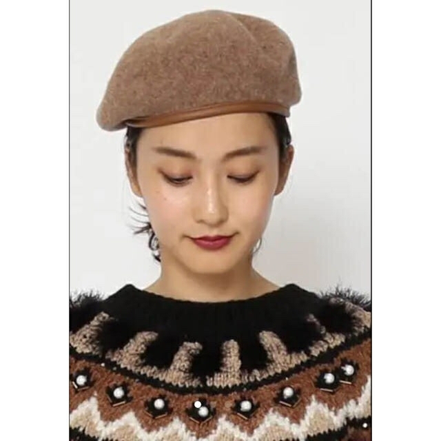 LagunaMoon(ラグナムーン)のラグナムーン  ベレー帽 帽子 オシャレ  レディースの帽子(ハンチング/ベレー帽)の商品写真