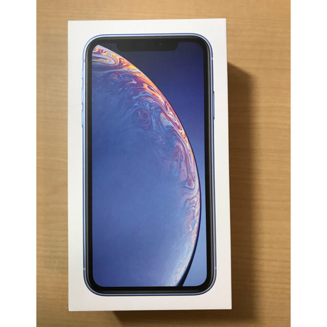 iPhone XR 64GB ブルー 【SIMフリー、新品未使用、匿名配送】