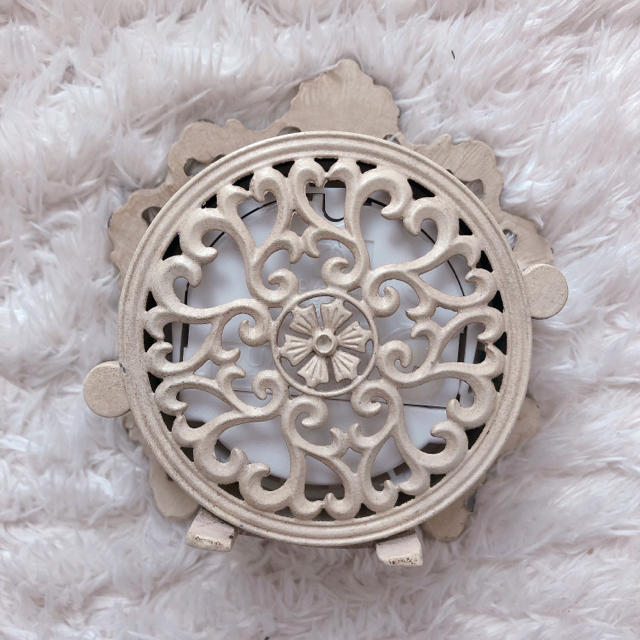 Francfranc(フランフラン)のアンティーク風 置き時計 インテリア/住まい/日用品のインテリア小物(置時計)の商品写真
