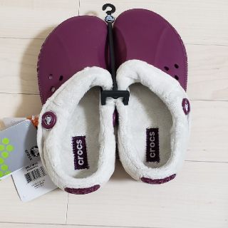 新品！未使用！　冬用　crocs　ｸﾛｯｸｽ(サンダル)