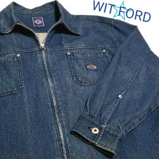 ☆状態良好☆WIT FORD デニムカバーオール LLサイズ(カバーオール)