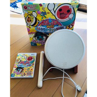 ウィー(Wii)の太鼓の達人Wii みんなでパーティ☆3代目と太鼓とバチ(家庭用ゲームソフト)