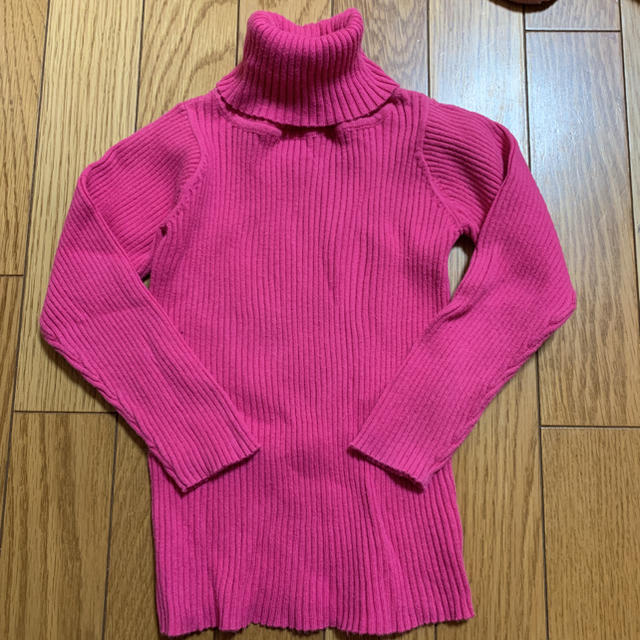 Branshes(ブランシェス)のブランシェス  タートルニット キッズ/ベビー/マタニティのキッズ服女の子用(90cm~)(ニット)の商品写真