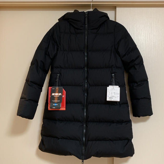 THE NORTH FACE(ザノースフェイス)の新品タグ付き ノースフェイス ダウンシェルコートS黒 レディースのジャケット/アウター(ダウンコート)の商品写真