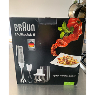 ブラウン(BRAUN)の新品◾︎1年保証付◾︎ブラウン マルチクイック(調理機器)