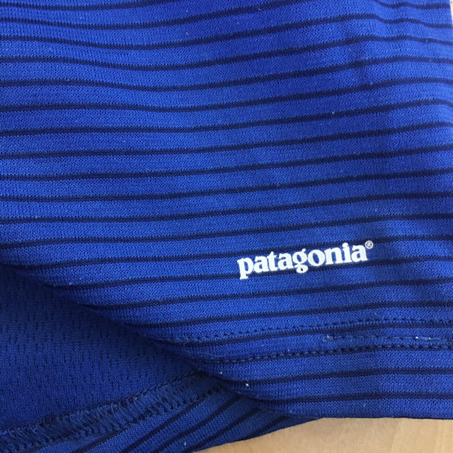 patagonia(パタゴニア)のパタゴニア☆ブルーインナー キッズ/ベビー/マタニティのキッズ服男の子用(90cm~)(下着)の商品写真