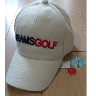 ビームス(BEAMS)の【専用】Beamsgolf ビームスゴルフ マーカー付きウールキャップ(ウエア)