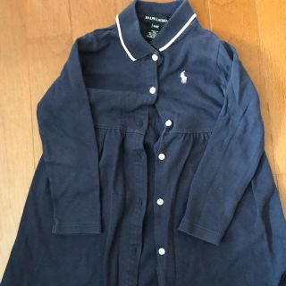 ラルフローレン(Ralph Lauren)のラルフローレンシャツワンピース90サイズ(ワンピース)