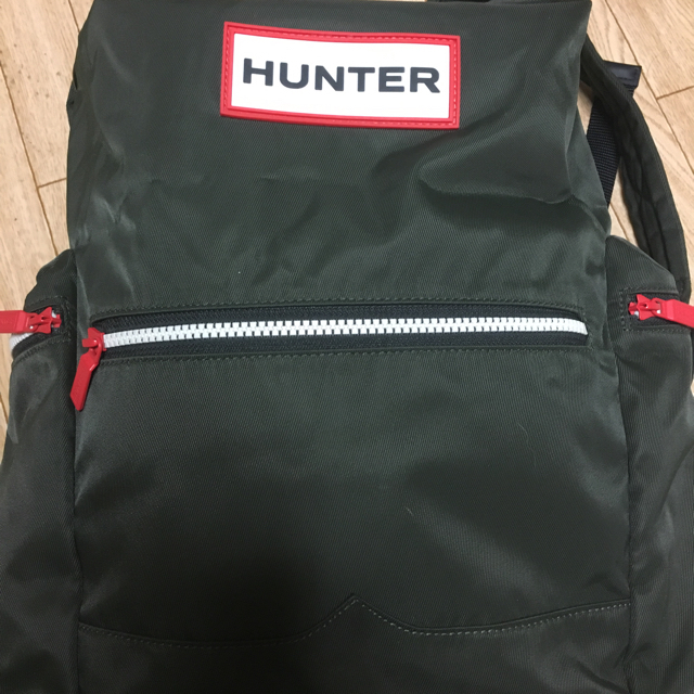 HUNTER(ハンター)の期間限定！お値下げ！Hunter ハンター リュック (大) オリーブ スポーツ/アウトドアのスポーツ/アウトドア その他(その他)の商品写真