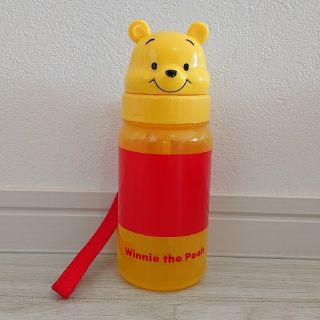 クマノプーサン(くまのプーさん)の一点のみ❗新品 プーさん ストローボトル キャラクター型 350ml(水筒)