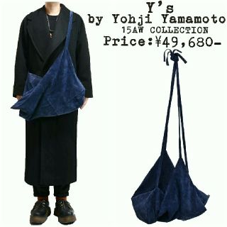 ヨウジヤマモト(Yohji Yamamoto)の★美品★定価¥4.9万★Yohji Yamamoto★ショルダーバッグ★レザー★(ショルダーバッグ)