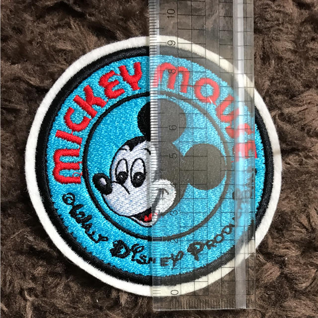 ミッキーマウス(ミッキーマウス)のミッキー ワッペン ハンドメイドの素材/材料(各種パーツ)の商品写真