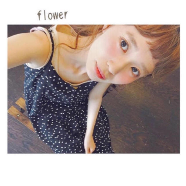 flower(フラワー)の◎ flower ドット ロンパース レディースのパンツ(オールインワン)の商品写真