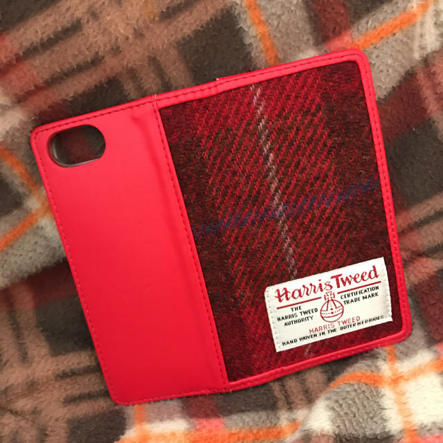 Harris Tweed(ハリスツイード)のハリスツイード スマホケース iPhone7 スマホ/家電/カメラのスマホアクセサリー(iPhoneケース)の商品写真