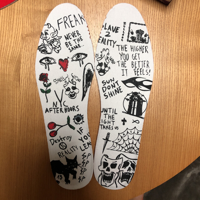 Supreme(シュプリーム)のりょちさん 仮専用 cons ×sean Pablo red 27cm メンズの靴/シューズ(スニーカー)の商品写真