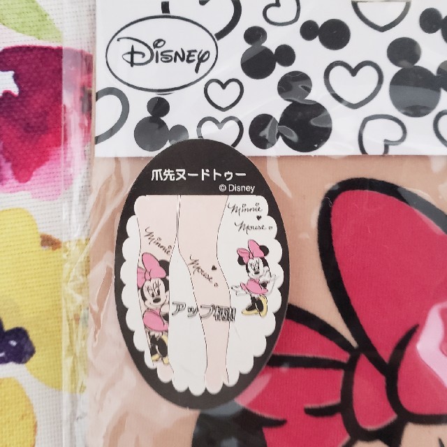 Disney(ディズニー)の【新品】ミニーちゃんタイツ レディースのレッグウェア(タイツ/ストッキング)の商品写真