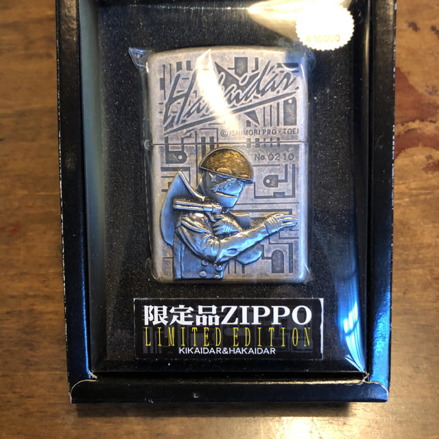 新品 美品 Zippo ジッポー オイルライター 人造人間キカイダー/ハカイダー