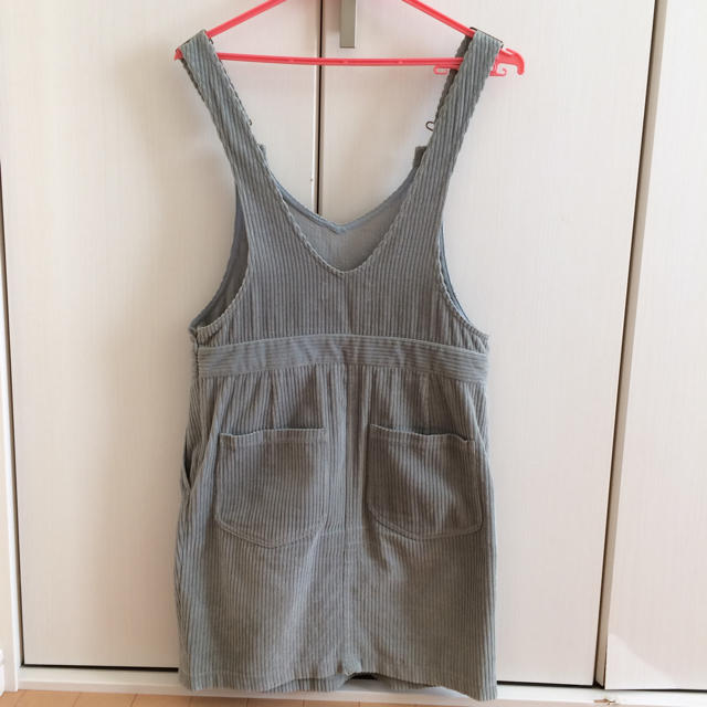 w closet(ダブルクローゼット)のコーデュロイサロペットスカート レディースのパンツ(サロペット/オーバーオール)の商品写真