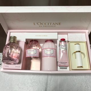 ロクシタン(L'OCCITANE)のロクシタン ローズシークレットコンプリート  箱入り未使用新品(香水(女性用))