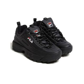 フィラ(FILA)の新品 25.5cm FILA DISRUPTOR2 フィラ ディスラプター2 黒(スニーカー)