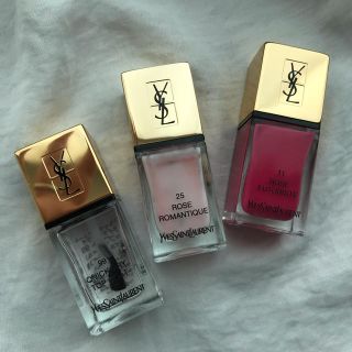 イヴサンローランボーテ(Yves Saint Laurent Beaute)のkanataさん専用 イブサンローラン ララッククチュール３本セット(マニキュア)