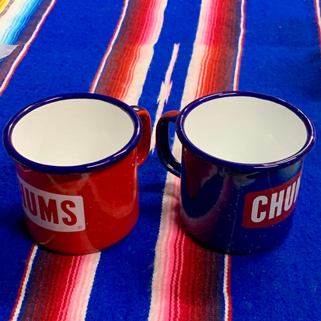 CHUMS(チャムス)の新品 CHUMS Enamel Cup チャムス ホーローカップ スポーツ/アウトドアのアウトドア(食器)の商品写真