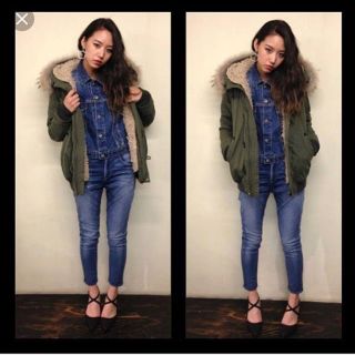 マウジー(moussy)のmoussy モッズコート N3B カーキ(モッズコート)