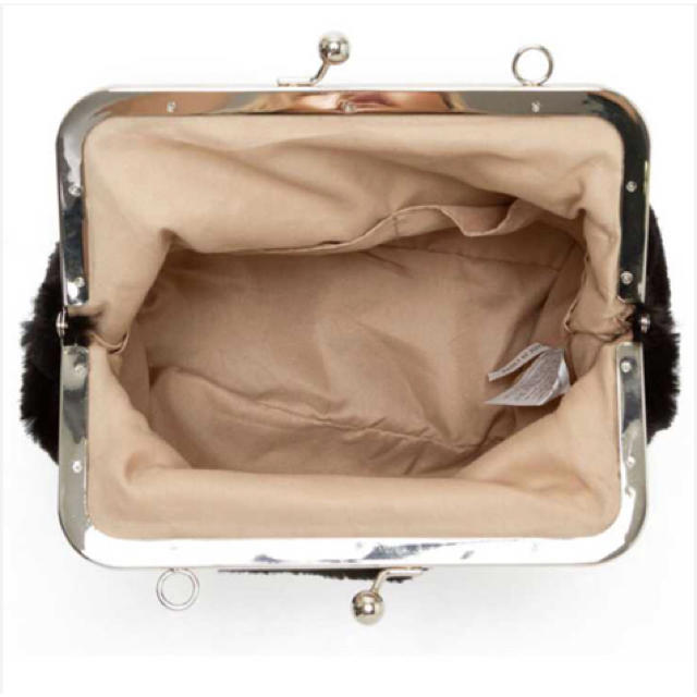夢展望(ユメテンボウ)のがま口ファーポシェットショルダーバッグ レディースのバッグ(ショルダーバッグ)の商品写真