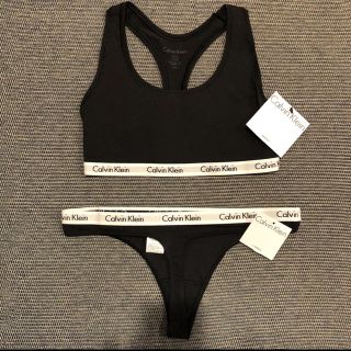 カルバンクライン(Calvin Klein)の【送料無料】カルバンクライン  下着上下セットアップ(ブラ&ショーツセット)