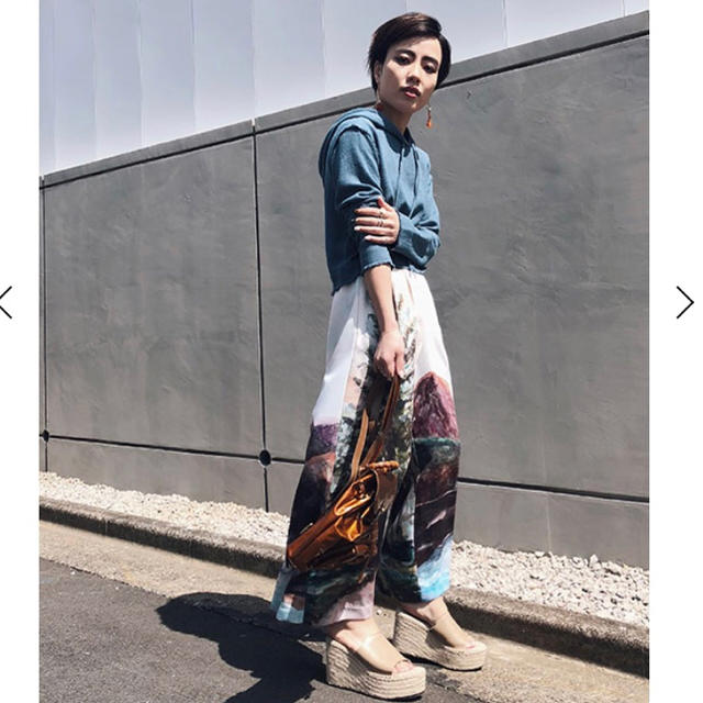 Ameri AUDREY WIDE PANTS - カジュアルパンツ