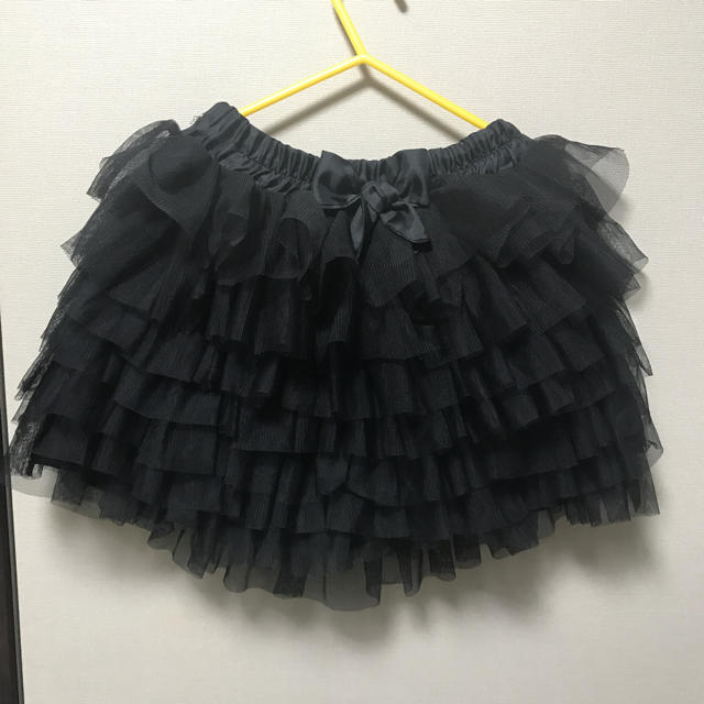 ZARA KIDS(ザラキッズ)のZARAKIDS チュールスカート ブラック キッズ/ベビー/マタニティのキッズ服女の子用(90cm~)(スカート)の商品写真