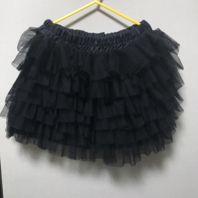 ZARA KIDS(ザラキッズ)のZARAKIDS チュールスカート ブラック キッズ/ベビー/マタニティのキッズ服女の子用(90cm~)(スカート)の商品写真