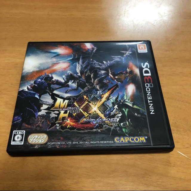 ニンテンドー3DS(ニンテンドー3DS)の【中古美品】3DS モンスターハンター ダブルクロス  エンタメ/ホビーのゲームソフト/ゲーム機本体(家庭用ゲームソフト)の商品写真