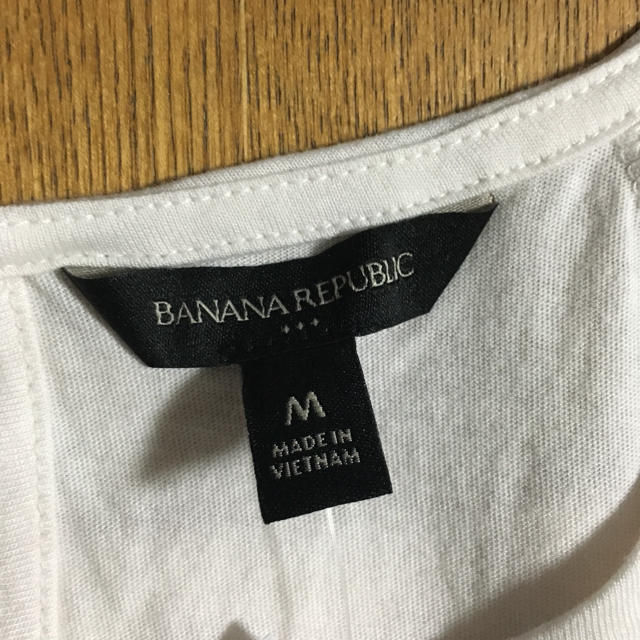 Banana Republic(バナナリパブリック)のミヤグランマ様専用！バナナ リパブリック トップス ホワイト レディースのトップス(カットソー(半袖/袖なし))の商品写真