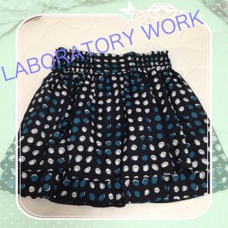 ラボラトリーワーク(LABORATORY WORK)のラボラトリー💙ティアードSK 新品(ミニスカート)