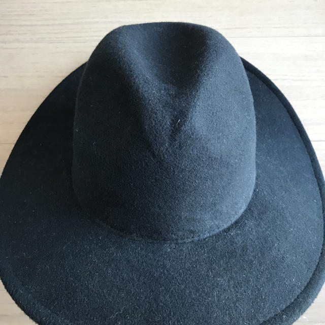 WEGO(ウィゴー)のレディース 帽子 黒 WEGO レディースの帽子(ハット)の商品写真