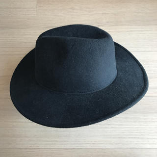 ウィゴー(WEGO)のレディース 帽子 黒 WEGO(ハット)