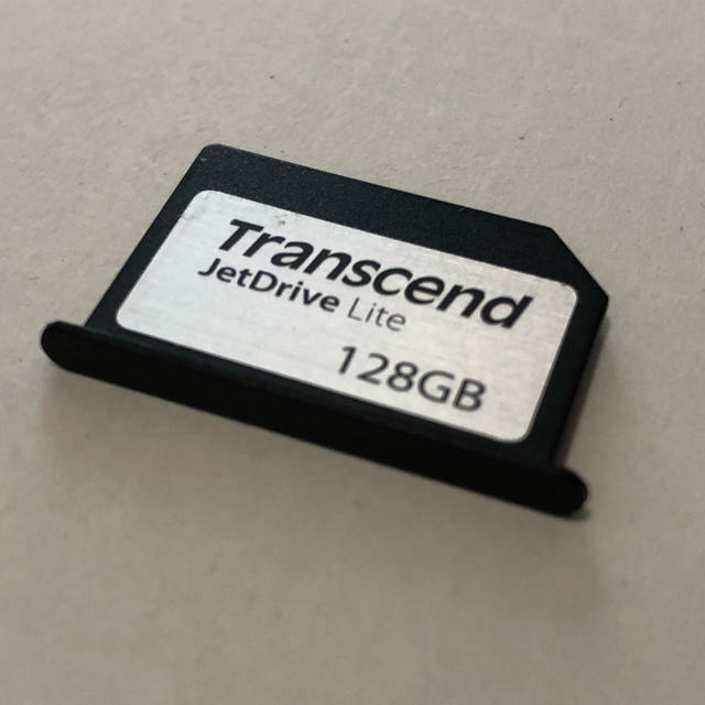 Transcend(トランセンド)のMacbook Pro専用 JetDrive Lite330  128GB スマホ/家電/カメラのPC/タブレット(PCパーツ)の商品写真