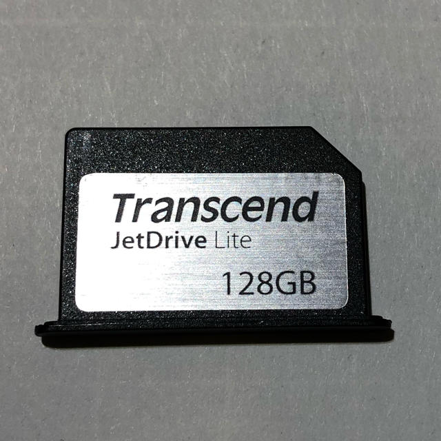Transcend(トランセンド)のMacbook Pro専用 JetDrive Lite330  128GB スマホ/家電/カメラのPC/タブレット(PCパーツ)の商品写真