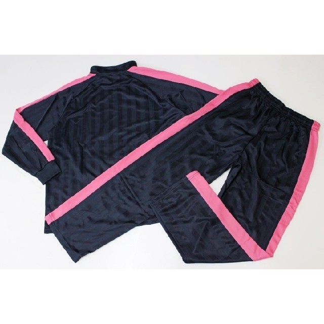 新品★adidas社創設者 アディダスラー ジャージ 上下セット 紺桃LL 2