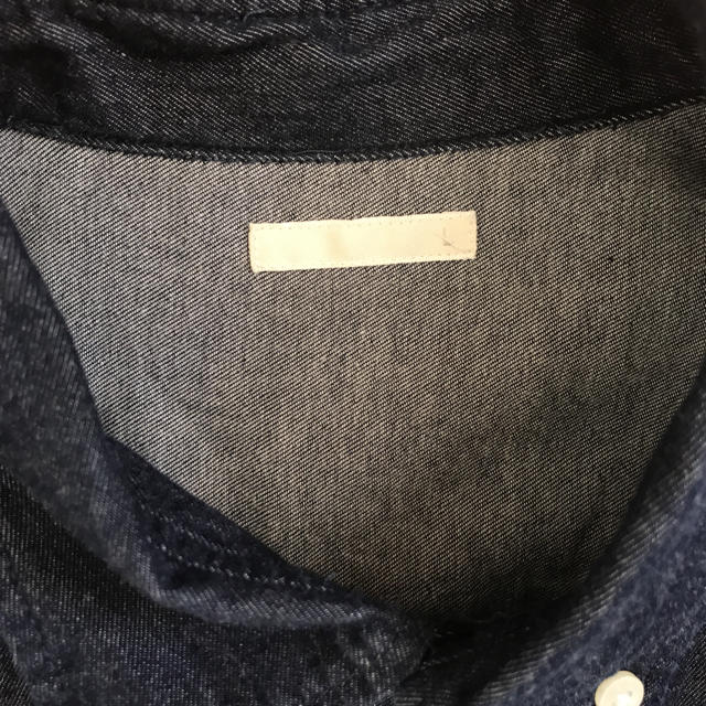 GU(ジーユー)のジーユー メンズ デニムシャツ Ｌ メンズのトップス(シャツ)の商品写真