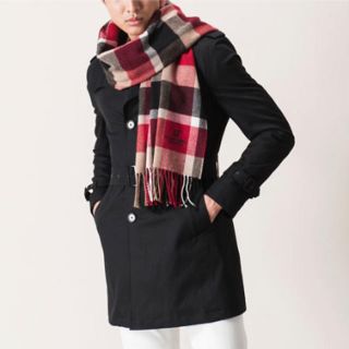 バーバリー(BURBERRY)のカシミヤブレンドマフラー(マフラー)