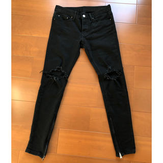 フィアオブゴッド(FEAR OF GOD)のmnml m1 stretch denim black(デニム/ジーンズ)