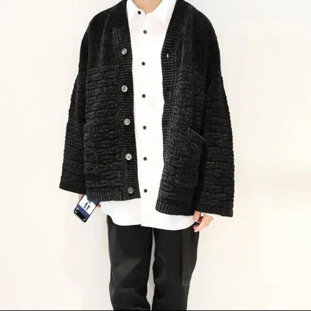 COMOLI - yashiki 18aw nitibo hanten cardigan の通販 by yuki's shop｜コモリならラクマ