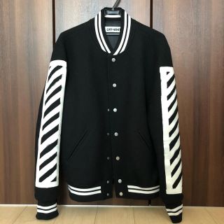 オフホワイト(OFF-WHITE)のうぃんさん専用 オフホワイト スタジャン(スタジャン)